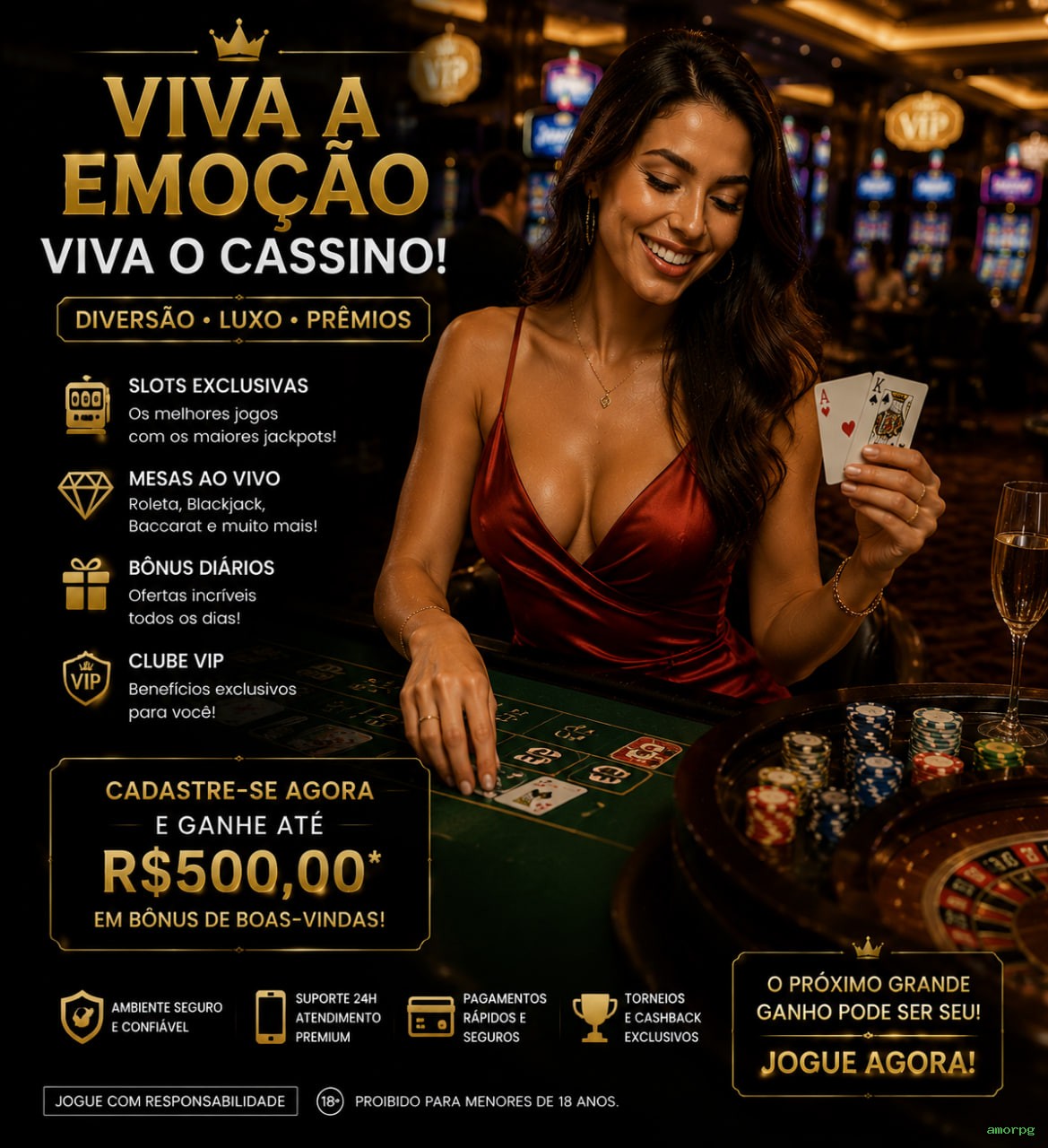 Slots com prêmios amorpg